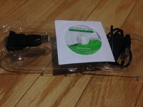 Cables4computer C4C-USB-2920 FTDI شرائح عالية السرعة USB 2.0 إلى محول RS-232 DB-9 التسلسلي in Kuwait