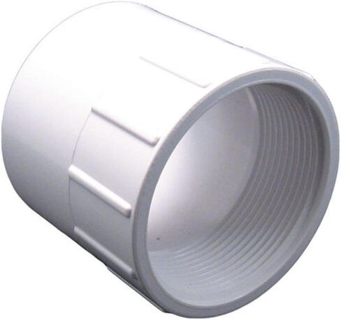 Spears 435 Series PVC Pipe Fitting, Adapter, Schedule 40, White, 2" Socket x NPT Female in Saudi Arabia