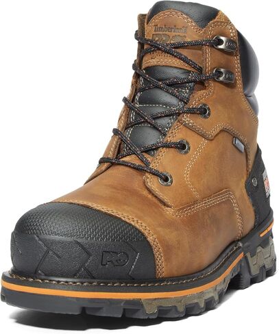 Timberland PRO Men's Boondock 6 Inch Soft Toe Waterproof Industrial Work Boot in Saudi Arabia