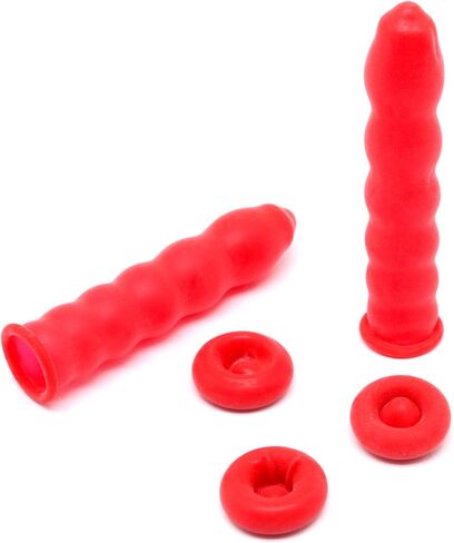 swzhai 50 جهاز كمبيوتر شخصي غطاء السد، الأحمر السد التوقف غطاء السد قبعات أنبوب لختم أنابيب السد، السد أنبوب السدادة قبعات السد أداة التشطيب لختم والحفاظ على in Kuwait