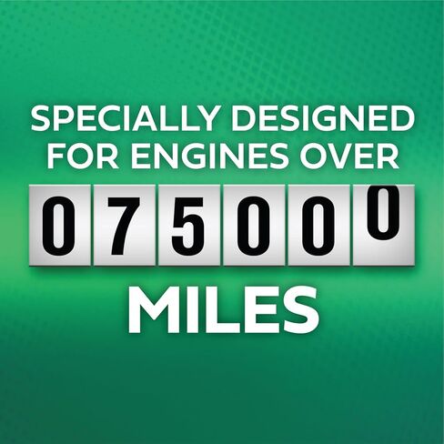 زيت محرك كاسترول جي تي اكس عالي الأميال 10W-30 من مزيج اصطناعي، 5 كوارت، عبوة من 3 قطع in Kuwait