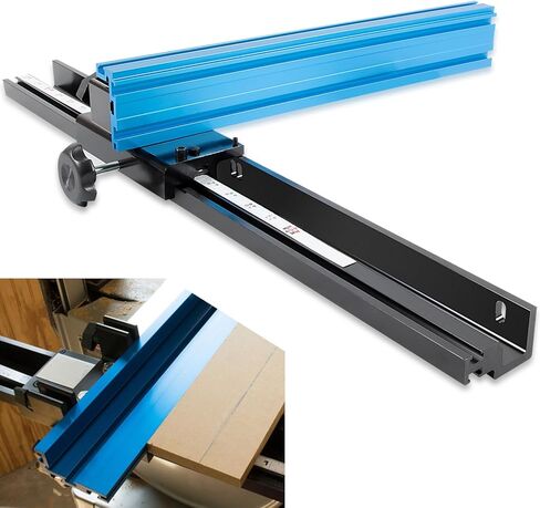 استبدال سياج المنشار الحزامي لـ KMS7200 متوافق مع زاوية الانجراف لشفرة المنشار الشريطية مقاس 14 بوصة والقطع الدقيق وقياس ملحقات السكك الحديدية لمنضدة العمل in Kuwait