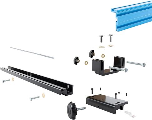 استبدال سياج المنشار الحزامي لـ KMS7200 متوافق مع زاوية الانجراف لشفرة المنشار الشريطية مقاس 14 بوصة والقطع الدقيق وقياس ملحقات السكك الحديدية لمنضدة العمل in Kuwait