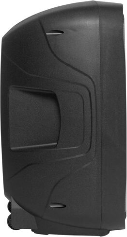 نظام مكبر صوت PA مقاس 15 بوصة، مكبر صوت نشط + سلبي مع ميكروفون سلكي، آلة كاريوكي خارجية مع أضواء، راديو FM، جهاز تحكم عن بعد، حامل مكبر صوت، يدعم بطاقة SD/USB in Kuwait