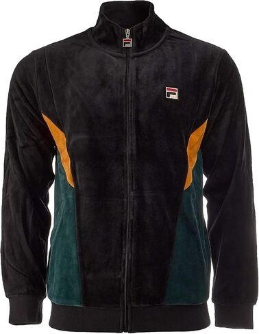 سترة Marten Velor للرجال من Fila (BLK/JBUG/GGLO، صغير) in Saudi Arabia