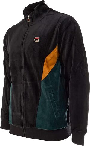 سترة Marten Velor للرجال من Fila (BLK/JBUG/GGLO، صغير) in Saudi Arabia