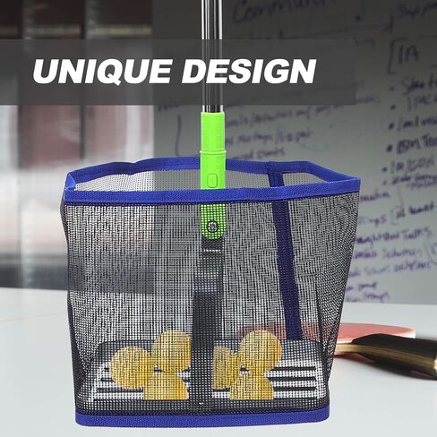 Toddmomy 1pcs Adjustable Table Tennis Ball Picker,Portable Pong Ball Picker Upper Retriever Table Tennis Ball Collector,Random Color in Saudi Arabia