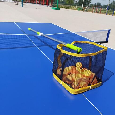 Toddmomy 1pcs Adjustable Table Tennis Ball Picker,Portable Pong Ball Picker Upper Retriever Table Tennis Ball Collector,Random Color in Saudi Arabia