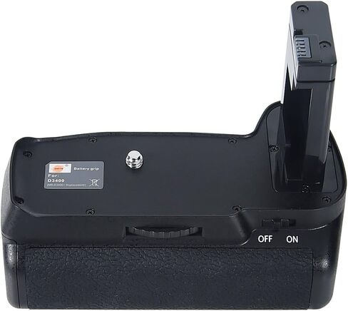 DSTE Replacement for Pro IR Remote MB-D3400 Vertical Battery Grip + 2X EN-EL14 EN-EL14a Compatible Nikon D3400 SLR Digital Camera in Saudi Arabia