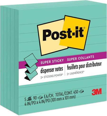 عبوات ملاحظات مبطنة منبثقة فائقة الالتصاق من Post-it® in Saudi Arabia