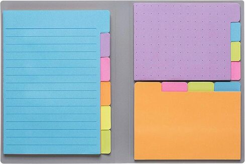 Panda Planner Sticky Notes Set – 140 Spring Colors Sticky Notes for Home, Office, & School – Tabbed, Dotted, Blank, & Lined Sticky Notes for Productivity & Organization (Spring Colors) in Saudi Arabia