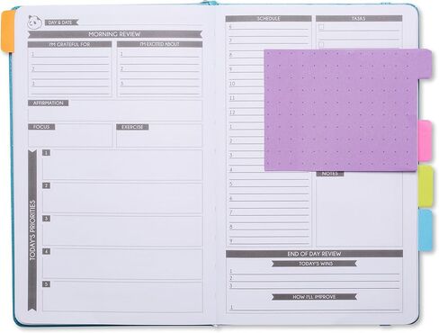 Panda Planner Sticky Notes Set – 140 Spring Colors Sticky Notes for Home, Office, & School – Tabbed, Dotted, Blank, & Lined Sticky Notes for Productivity & Organization (Spring Colors) in Saudi Arabia