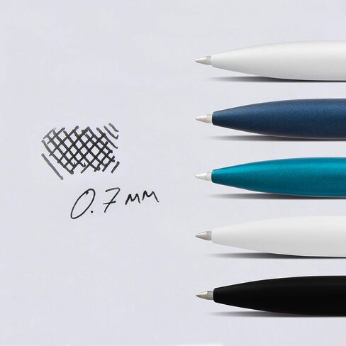 Pentel EnerGel Style Gel Pen, (0.7mm) Medium Line, Black Barrel - BL2007AABX in Saudi Arabia