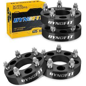 محولات عجلة 5x4.5 إلى 5x5 4 قطع لعجلات Je-ep Jk Wk Wj Xk على Tj Yj Kk Xj Mj Kj Zj، Dynofit 5x114.3 مم إلى 5x127 مم 1.25 بوصة محولات عجلة تحويل مزورة 1/2 بوصة، فواصل نمط متغيرة in Kuwait