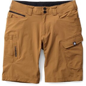 شورت ملابس العمل للرجال من TRUEWERK - T1 WerkShorts - مقاس مريح، خفيف الوزن، ماص للرطوبة، شورت مع تمدد في 4 اتجاهات، أسود، 34 عرض × 9 طول in Kuwait