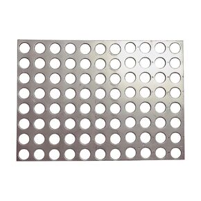 39.3"x19.3" Perforated Metal Sheets 20 Gauge Expanded Metal Mesh Aperture 0.4in 10mm (Approximately 2/5") Vertical Arrangement Perforated Stainless Steel Sheet Stainless Steel Mesh Screen in Kuwait