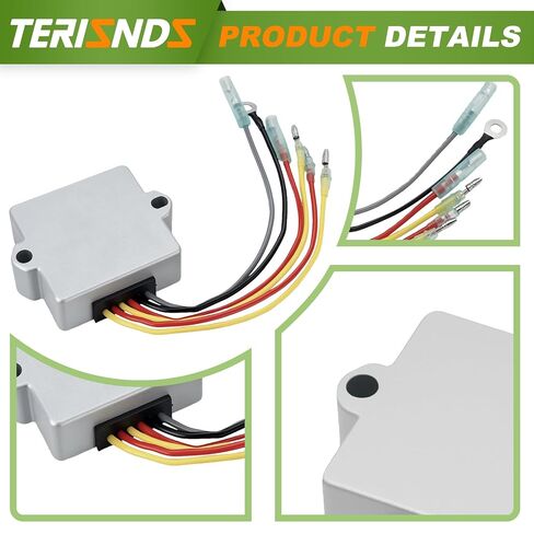 194-5279 Voltage Regulator Rectifier for Mercury Mariner Outboard 883072T 815279T 815279 815279-1 815279-2 815279-3 815279-4 815279-5 830179 830179T 830179-2 830179A1, 12V 5 Wire 30 to 250 HP in Kuwait