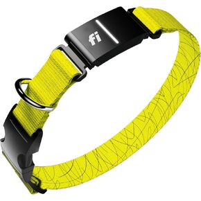 طوق الكلاب الذكي من سلسلة Fi 3 - متتبع الكلاب بنظام تحديد المواقع العالمي (GPS) ومراقب النشاط واللياقة البدنية، مقاوم للماء، ضوء LED، تنبيهات الهروب، تغطية وطنية [عضوية مجانية لمدة عام] (وردي، كبير) in Kuwait