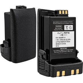 Cut-Rate Batteries Replacement Battery for Motorola NNTN8092A, NNTN7038B, APX6000XE-P25, PMNN4403, NNTN7035 Two Way Radio 7.4v 3000mAH Li-Polymer in Kuwait