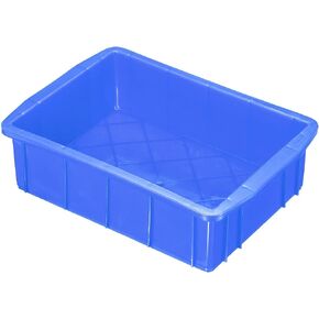 PATIKIL 10"x7"x3" Plastic Lab Tray, Rectangle Utility Stackable Box Crafts Organizer White for Tools Storage in Kuwait