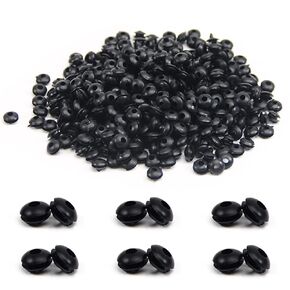 Fielect Rubber Grommet 100Pcs 12mm Inner Dia Oil Resistant Armature Rubber Grommets for Wiring Cable Black in Kuwait