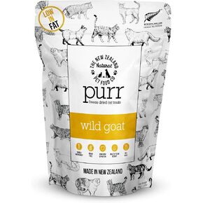 شركة New Zealand Natural Pet Food Co MEOW تجميد علاجات القطط المجففة - كرشة لحم البقر الخضراء مع بلح البحر الأخضر النيوزيلندي، نسبة عالية من البروتين، وجبات خفيفة وأغطية صحية للقطط، طبيعية بالكامل لجميع مراحل الحياة، 1.4 أونصة in Kuwait