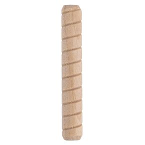 Spiral Grooved Hardwood Dowel Pins | 3/8" X 2-1/2" | Pack of 50 Approx. | Wooden Furniture Dowel Pins for Strong Connection | Furniture Making, Refurbishing or Crafts | UA-625-W in Kuwait