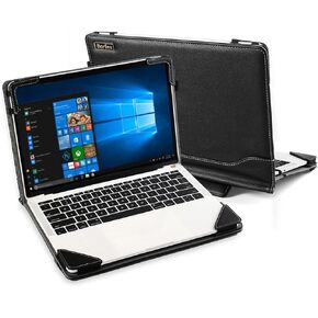 Laptop Sleeve Case Compatible with Lenovo Yoga S730/C640/C630/Yoga 6 13 AMD, 13.3 inch Protective Hard Shell, Blue with Pen Holder & Stand Function in Kuwait