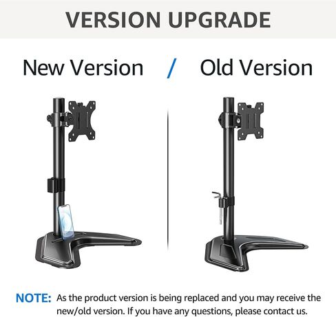 MOUNTUP Triple Monitor Mount Holds 4.4-17.6lbs, Up to 32 Inch Monitor Stand for 3 Monitors, Triple Monitor Stand with Gas Spring Arm with Clamp/Grommet Base VESA 75x75/100x100 MU6013A in Kuwait