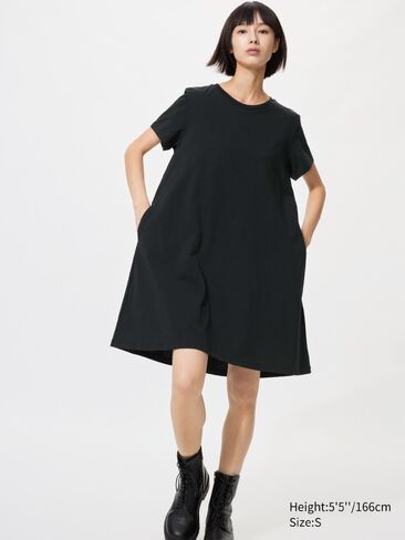 Uniqlo AIRism Cotton Mini Dress in Kuwait