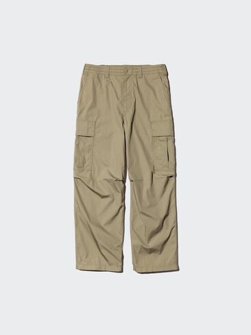 Uniqlo Wide Cargo Pants in Kuwait