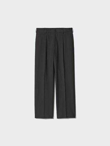 Uniqlo Pleated Wide Pants in Kuwait