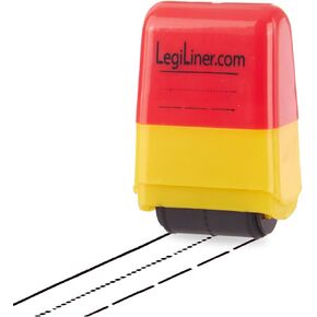 LEGILINER- 1/2" Dashed Handwriting line, Rolling, self-Inking Stamp. Handwriting Practice Tool for Teachers/OT’s/Homeschool/Special Ed, Kindergarten/1st/2nd Grade Size. in Kuwait