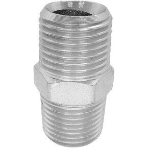 CDQBWKJGFJ 2 قطعة 1/2 "x 3/8" ذكر NPT عرافة الحلمة مطلي الصلب الهيدروليكية المناسب محول in Kuwait