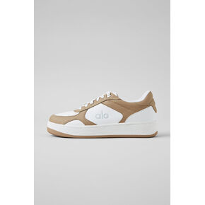 Alo Yoga ALO Recovery Mode Sneaker (Unisex) - Gravel/White in Kuwait