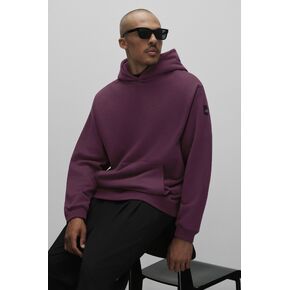 Alo Yoga Renown Heavy Weight Hoodie - Rich Bordeaux in Kuwait