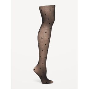 Old Navy Printed Tights for Women - XOXO Pattern in Kuwait