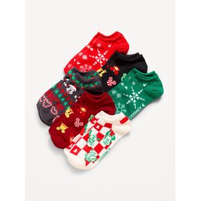 Old Navy Disney© 6-Pack Novelty Ankle Socks for Women - Goofy in Kuwait