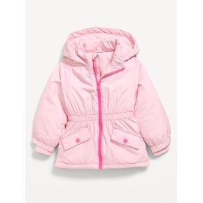 Old Navy Water-Resistant Snow Jacket for Toddler Girls - Blush On You in Kuwait