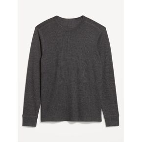 Old Navy Crew-Neck Waffle T-Shirt - Charcoal in Kuwait