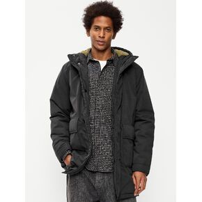 Old Navy Water-Resistant Hooded Utility Parka - Black Jack in Kuwait