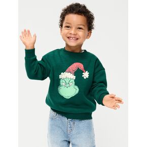 Old Navy Dr. Seuss™ Grinch Oversized Unisex Sweatshirt for Toddler - Victorian Jade in Kuwait
