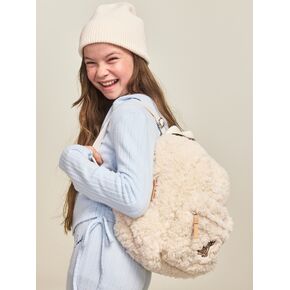 Old Navy Old Navy x Disney Bambi Sherpa Backpack - Light Brown in Kuwait