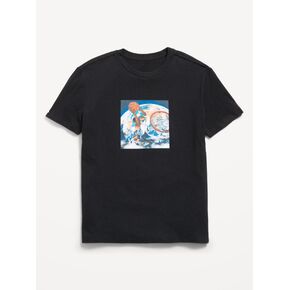 Old Navy Short-Sleeve Graphic T-Shirt for Boys - Black Jack in Kuwait