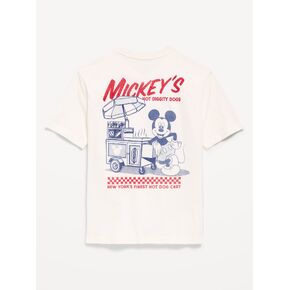 Old Navy Disney© Mickey Mouse Gender-Neutral T-Shirt for Kids - Sea Salt in Kuwait