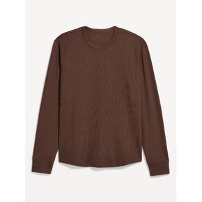 Old Navy Long-Sleeve Ribbed T-Shirt - Peppercorn in Kuwait