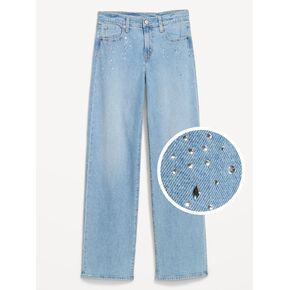 Old Navy Low-Rise Embellished Loose Jeans - Fancy in Kuwait
