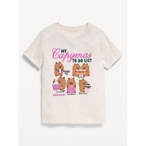 Old Navy CapyFun™ Graphic T-Shirt for Toddler Girls - Sea Salt in Kuwait