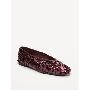 Old Navy V-Cut Ballet Flats - Sequins in Kuwait