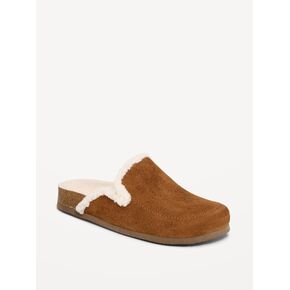 Old Navy Sherpa-Lined Mule for Women - Caramel in Kuwait